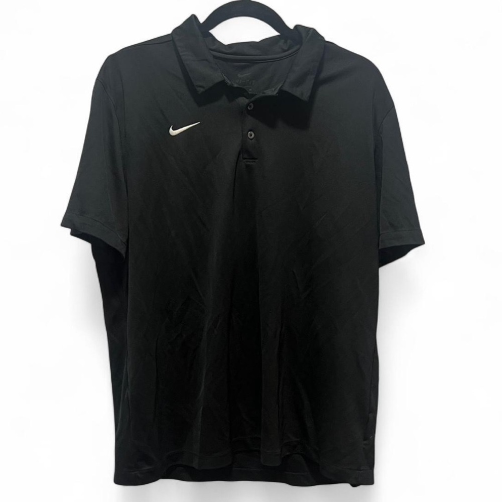 NIKE Men's Polo Shirt in Black XL